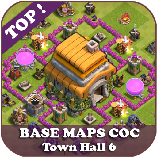 Arriba Mapas Base COC TH 6
