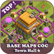 Лучшие базовые карты COC TH 6