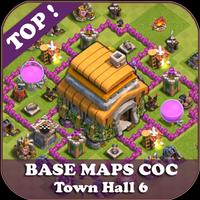 Top Base Maps COC TH 6 Affiche