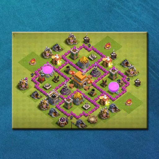 Top Base Maps COC TH 6 APK for Android Download