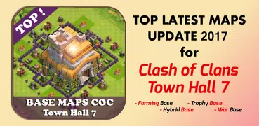 Лучшие базовые карты COC TH 7