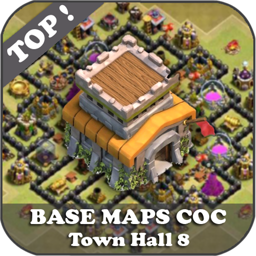 トップベースマップCOC TH 8