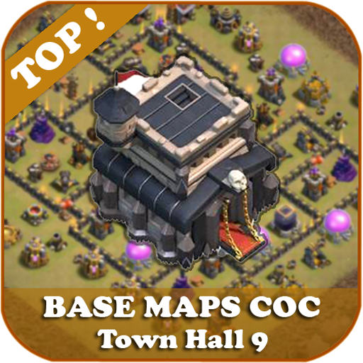 Arriba Mapas Base COC TH 9