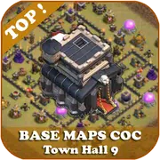 Top Base Karten COC TH 9