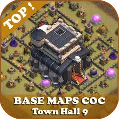 Top Base Maps COC TH 9 APK download