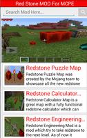 Redstone Mod for MCPE capture d'écran 1