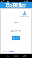 GRE VocabTrainer syot layar 1