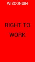Wisconsin Right To Work Bill Affiche