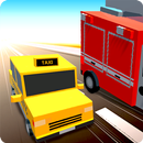 Blocky Racer Traffic Rush 2018 APK