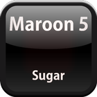 آیکون‌ Maroon 5 Sugar Lyrics Free