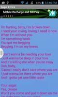 Maroon 5 Sugar Lyrics Free imagem de tela 1