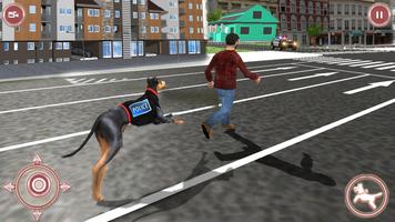 Cachorro correr atrás Jogos : Polícia Crime imagem de tela 2
