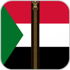 علم السودان لقفل الشاشة icône