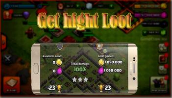 Dead Bases Clash Of Clans | Loot Clash Of Clans پوسٹر