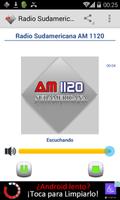 Radio Sudamericana AM 1120 Affiche