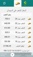 أسعار صرف العملات والذهب في السودان الملصق