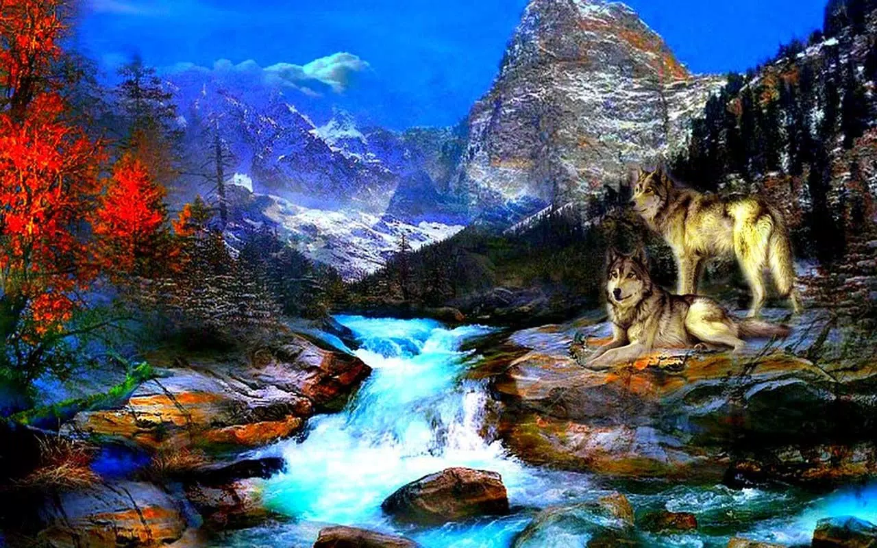 3D Wolf Wallpapers APK for Android Download
