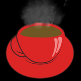 Divination by coffee grounds icon