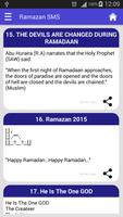 Ramazan SMS capture d'écran 1