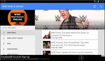 برنامه‌نما Wrestling Shows & News عکس از صفحه