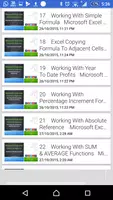 Tutorial For Excel 2016 screenshot 4