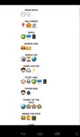 Emoji Quiz Answer Affiche