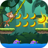 Banana Monkey - Banana Jungle أيقونة