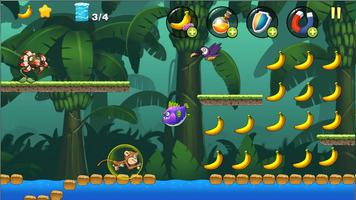Banana Monkey - Banana Jungle تصوير الشاشة 3