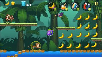 Banana Monkey - Banana Jungle syot layar 3