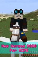 New Horses MODS For MCPE الملصق