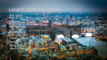 Weather for Android TV capture d'écran 1