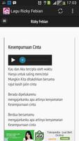 Lagu Rizky Febian Terbaru скриншот 1
