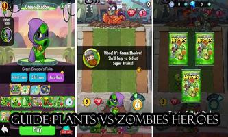 Guide Plants vs Zombies Heroes Cartaz