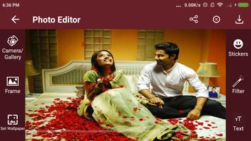 Suhagrat Couple Photo Suit : Lovely Couple Photo اسکرین شاٹ 2