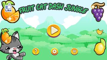 Fruit Cat Dash Jungle 截图 1