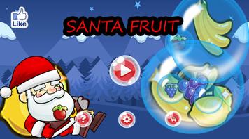 Santa Fruit Affiche