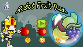 Robot Fruit Run Plakat
