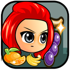 Red Girl Fruit أيقونة