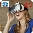 VR videos 360° simgesi