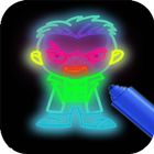 Draw Glow suicide squad icône