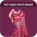 Women Net Saree Photo Maker
