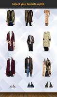 Men Trench Coat Photo Suit اسکرین شاٹ 2