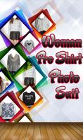 Women Pro Shirt Photo Suit Affiche