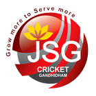 JSG -Jain Social Group Cricket Zeichen