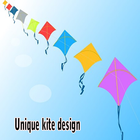 uniqe kite design-icoon