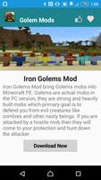 Golem मॉड के लिए MCPE` स्क्रीनशॉट 3