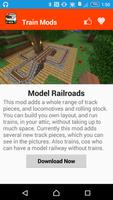 Train Mod For MCPE` capture d'écran 2