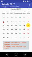 Kalender 2017 plakat