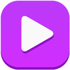 Video Player HD FLV AC3 MP4-icoon