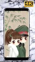 Couple Anime Wallpaper ảnh chụp màn hình 2